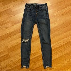 Dark Wash American Eagle Jeans